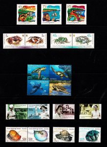 Cocos Islands 1997 - 2007 Collection MNH