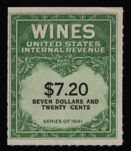 #RE160 $7.20 Wines, Mint NGAI NH [4] **ANY 5=FREE SHIPPING**