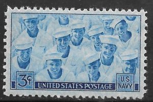 USA 935: 3c Sailors, MNH, F-VF