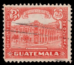 GUATEMALA STAMP 1943 SCOTT # 307. USED. # 2