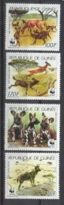 Guinea Mi.1194-97 MNH WWF-87