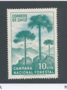 Chile 1967 Scott 363 used - Reforestation campaign