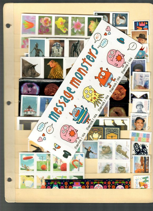 2021 Commemoritive & Definitive Year Set (111 Stamps) Ships with Tracking!!!