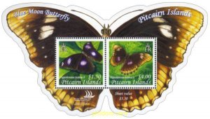179587 MNH PITCAIRN Islas 2005 FAUNA - MARIPOSAS
