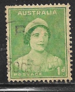 Australia 181: 1d Queen Elizabeth, used, F-VF