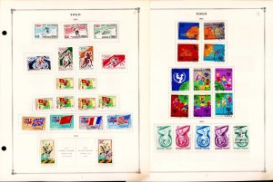 TOGO Africa 1960's Collection Scott International Pages All Shown MH - Used