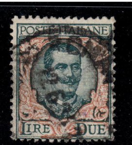 Italy # 89 , Victor Emmanuel III , F-VF Used Stamp - I Combine S/H