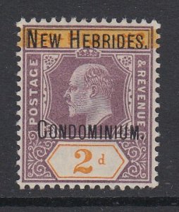NEW HEBRIDES, Scott 2, MHR