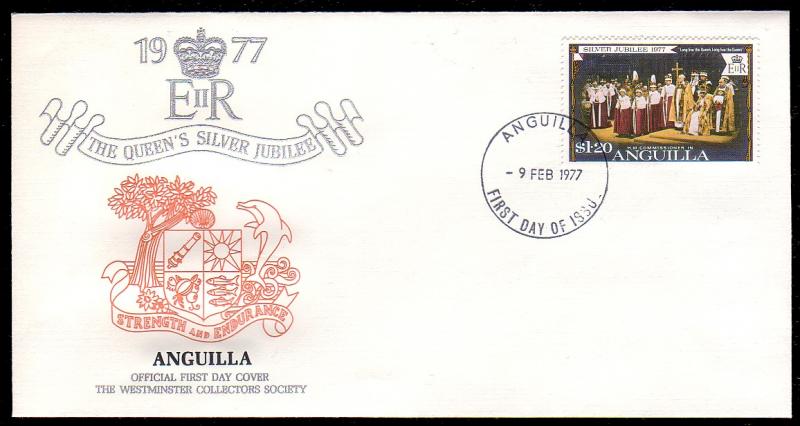 Anguilla 273 Westminster Collectors Society FDC