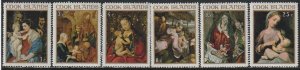 1967 Cook Islands - Sc 227-32 - MNH VF - 6 single - Christmas