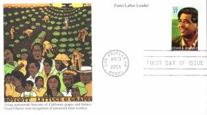 #3781 Cesar Chavez Mystic FDC