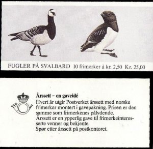 Norway 1983 - Birds - MNH Bklt # 822a
