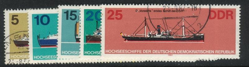 DDR #2272 to 2276 - Ships - 1982