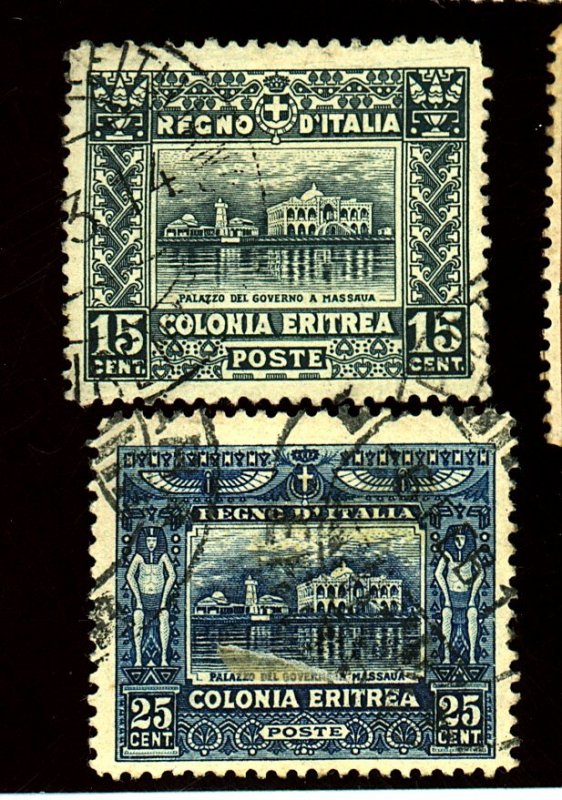 ERITREA #47-8 USED FVF HR Cat $48