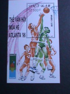 VIETNAM -1996- OLYMPIC GAMES ATLANTA'96 USA -MNH S/S VERY FINE RARE