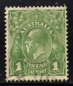 STAMP STATION PERTH Australia #67 KGV Head Used Wmk.203 - CV$1.00