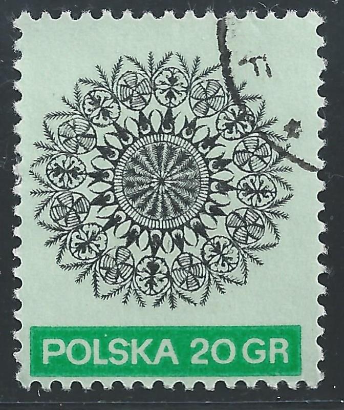 Poland #1822 20g Paper Cut Out