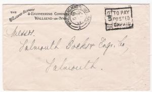 BRITISH STAMPLESS COVER