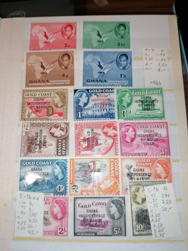 Ghana MNH collection