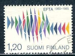 Finland 1985: Sc. # 700: Used Cpl. Set