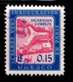 Nicaragua - #814 UNESCO - Used