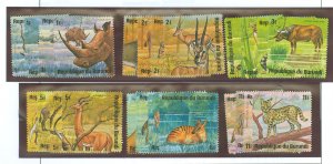 Burundi #479-484  Single (Complete Set) (Animals)