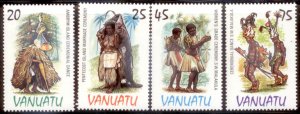 Vanuatu 1985 SC# 384-7 MNH-OG E48