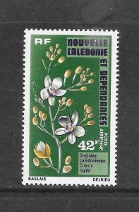 NEW CALEDONIA #C125 FLOWERS MNH