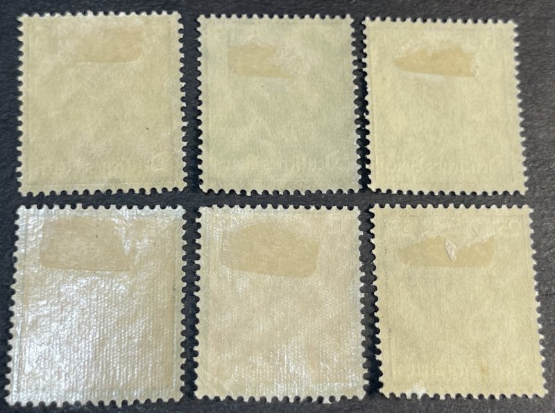 GERMANY # 436-441--MINT/HINGED--COMPLETE SET--1934