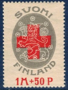 FINLAND 1922 Coat of Arms; Scott B1; MNH