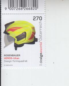 2018 Austria Heros - Titan Helmet (Scott 2750) MNH