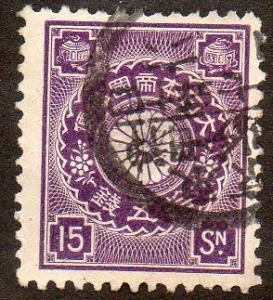 Japan  Scott  104  Used