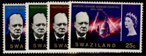 SWAZILAND QEII SG117-120, complete set, LH MINT.