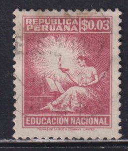 Peru RA35 Education 1952