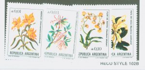 Argentina #1516-8/20/25  Multiple (Flowers)