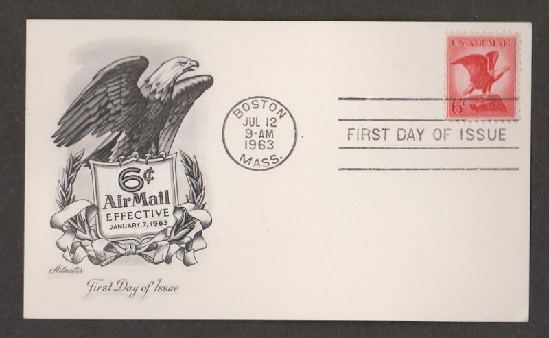 UNITED STATES - Scott # C67  New 6 Cent Airmail Stamp - Artmaster Cachet