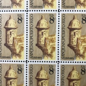 1437   San Juan Puerto Rico 450th Anniversary    MNH 8¢ sheet of 50   FV $4.00