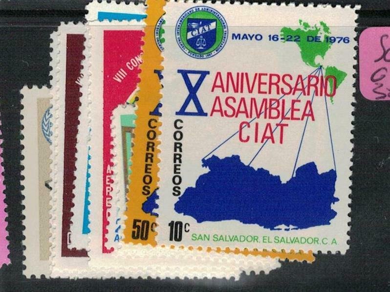 El Salvador SC 864-8, C366-8, 382 MNH (9ecq)