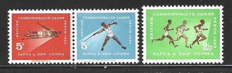 Papua New Guinea 171-173 MNH  SC$3.50