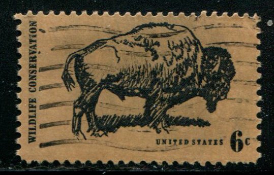 1392 US 6c Buffalo, used