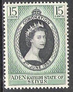 Kathiri #28 Coronation Issue MHR