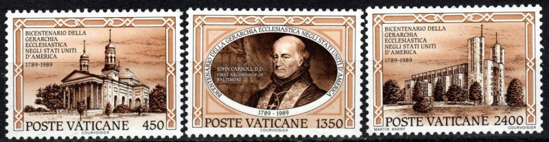 Vatican City #842-4  MNH CV $5.60 (X6837)