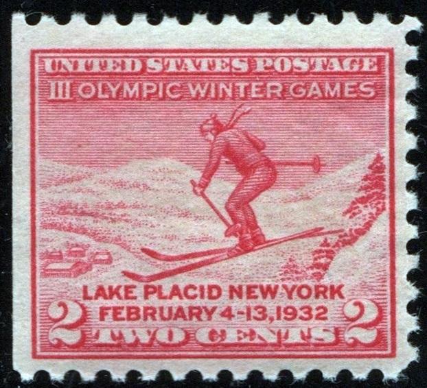 SC#716 2¢ Winter Olympics (1932) MNH