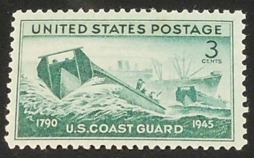 1945 3c U.S. Coast Guard Achievements in WWII Scott 936 MNH