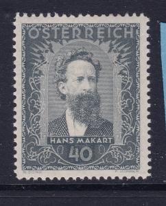 Austria the MH 40gr from the 1932 Painters set MH