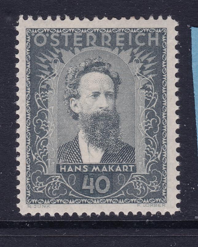 Austria the MH 40gr from the 1932 Painters set MH