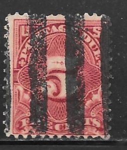 USA J34: 5c Numeral, single, used, F