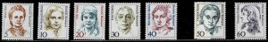 Germany 1988-97,#1475 and more MNH Famous Women, complete set