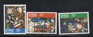 Ireland Sc 1090-92 1997 Christmas stamp set  mint NH