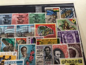 Ghana used stamps A17425